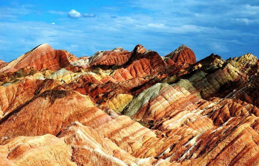 奇幻张掖,一个油画装扮的世界