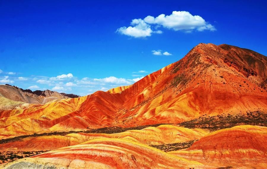 奇幻张掖,一个油画装扮的世界